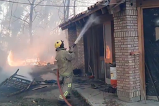El incendio consumió la vivienda Foto: archivo/imagen ilustrativa