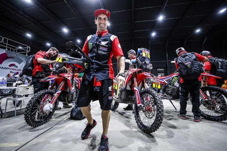 Kevin Benavides. Honda Team Foto: Honda Team