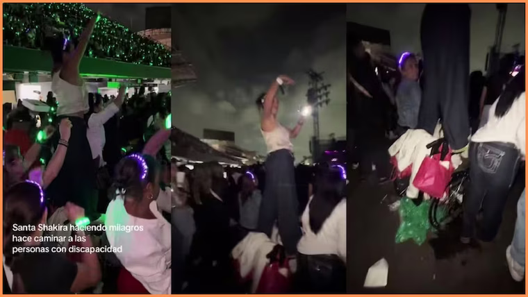 El video en el concierto de Shakira que generó controversia. El video en el concierto de Shakira que generó controversia. 