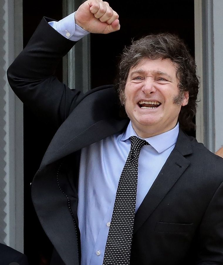 Javier Milei festejó luego de la media sanción Foto: MDZ archivo