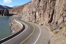 Paso Pehuenche que une Argentina y Chile.