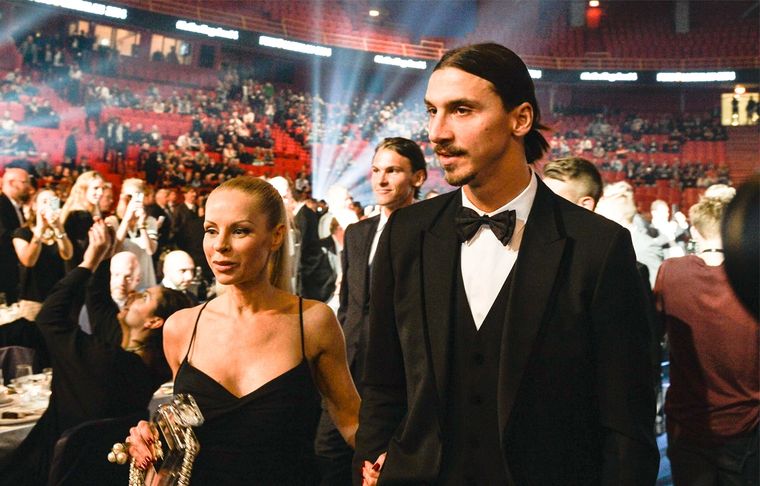 Zlatan Ibrahimovic Helena Seger, esposa del sueco, admitió que no es fácil vivir con él.