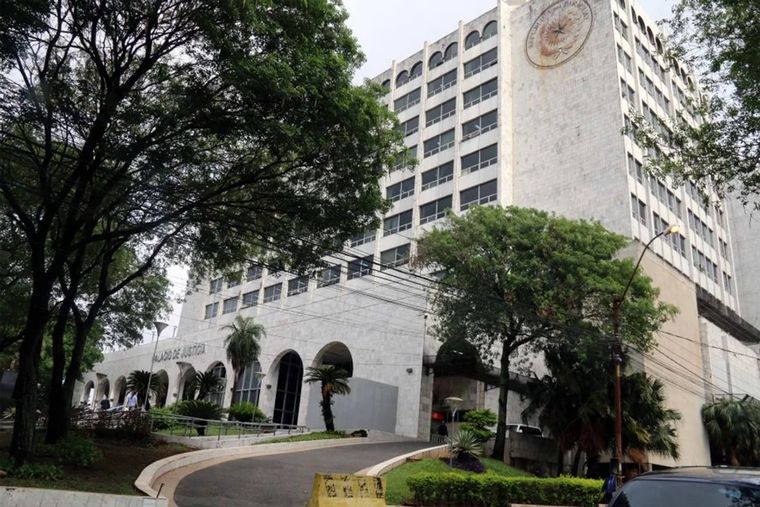 El Palacio de Justicia de Paraguay fue evacuado Foto: NA