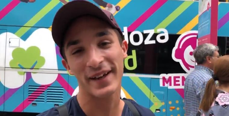 Turista asustado El sismo asustó a turistas y mendocinos