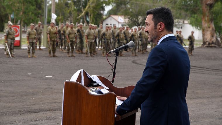 El ministro de Defensa de la Nación, Luis Petri Foto: ALF PONCE MERCADO / MDZ