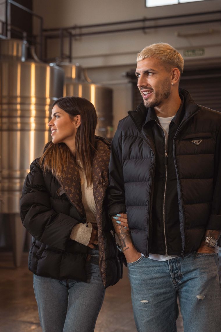 Paredes recorrió la Bodega Barberis y presentó su vino en el Hilton Foto: Bodega Barberis
