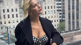 Un look de noche para el día. Un look de noche para el día.