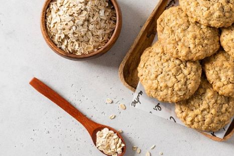 ¿Cómo hacer galletitas de avena y yogur sin azúcar? (Shutterstock)