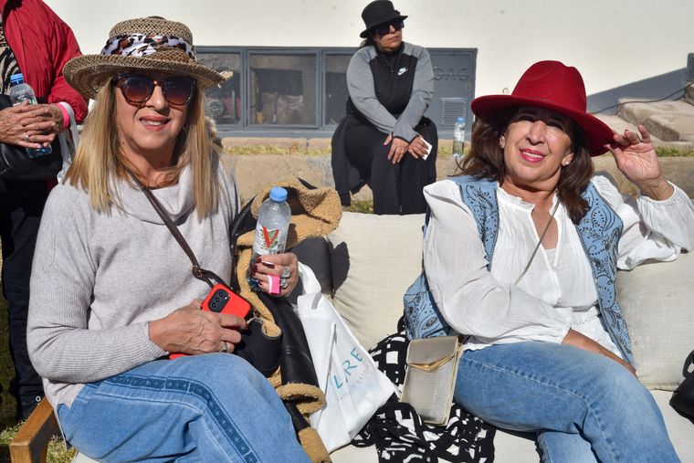 Liliana Richard junto a Inés Perramón. Liliana Richard junto a Inés Perramón.