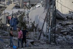 Gaza, destruida por Israel y sus bombas. Foto: Efe.