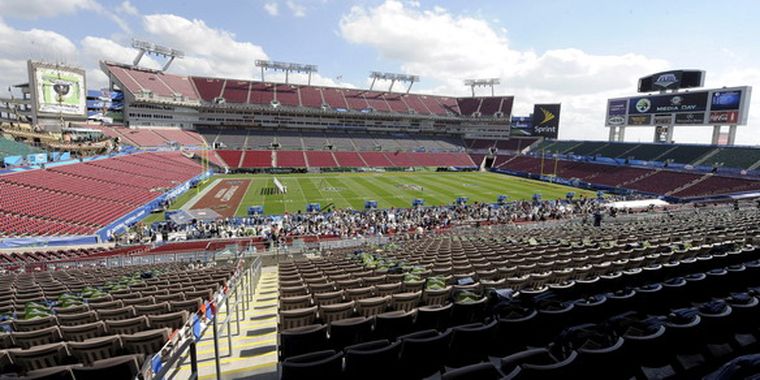 El estadio Raymond James será sede de la 43 edición del Super Bowl. Foto: EFE