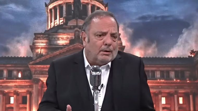 Baby Etchecopar, periodista.