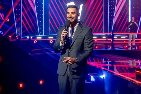 Nicolás Occhiato, conductor de La Voz. Foto: Instagram/ @lavozargentina. Nicolás Occhiato, conductor de La Voz. Foto: Instagram/ @lavozargentina.