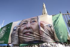 En lo que sería el cumpleaños número 97 de Hebe de Bonafini, Madres y otras organizaciones se reunieron este jueves. En lo que sería el cumpleaños número 97 de Hebe de Bonafini, Madres y otras organizaciones se reunieron este jueves.