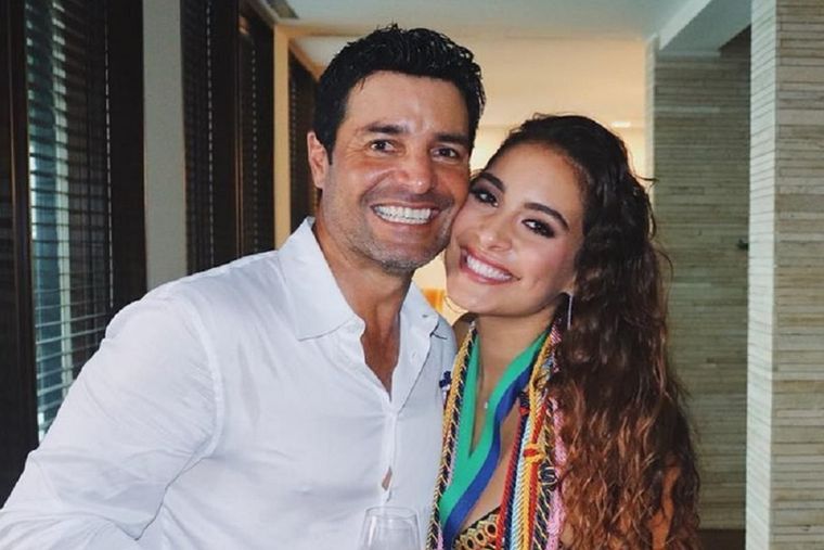 Chayanne Chayanne comparte fotos con su hija en Instagram Foto: Instagram Chayanne