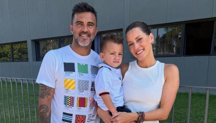 La pareja y su hijo, Luca. Créditos: Archivo MDZ La pareja y su hijo, Luca. Créditos: Archivo MDZ
