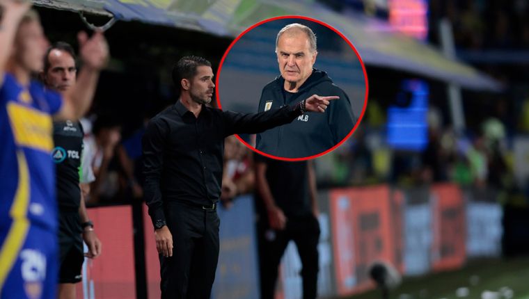 Gago se refirió a Bielsa en conferencia de prensa. Foto: Fotobaires y EFE