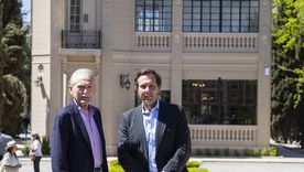 Alberto Arizu padre e hijo. Foto: Gentileza