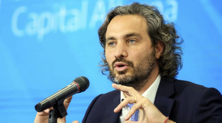 El jefe de gabinete, Santiago Cafiero, dará su primer informe en el Congreso esta semana. Foto: TELAM
