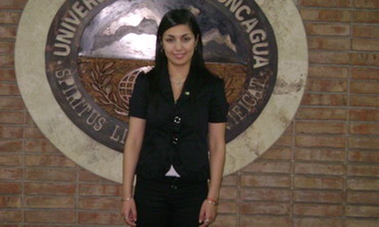La licenciada María Laura Cordero, un orgullo para Tunuyán. Foto: Gentileza