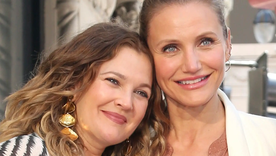 Drew Barrymore y Cameron Díaz son muy amigas, y esta última contó lo peor de la lucha que esta llevaba la primera contra el alcoholismo. Foto: Getty.