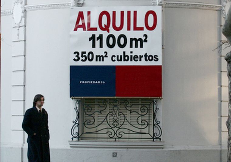Uno de los rubros más afectados fue el de alquileres. Foto: Nacho Gaffuri / Archivo