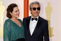 Florencia Bas junto a Ricardo Darín.