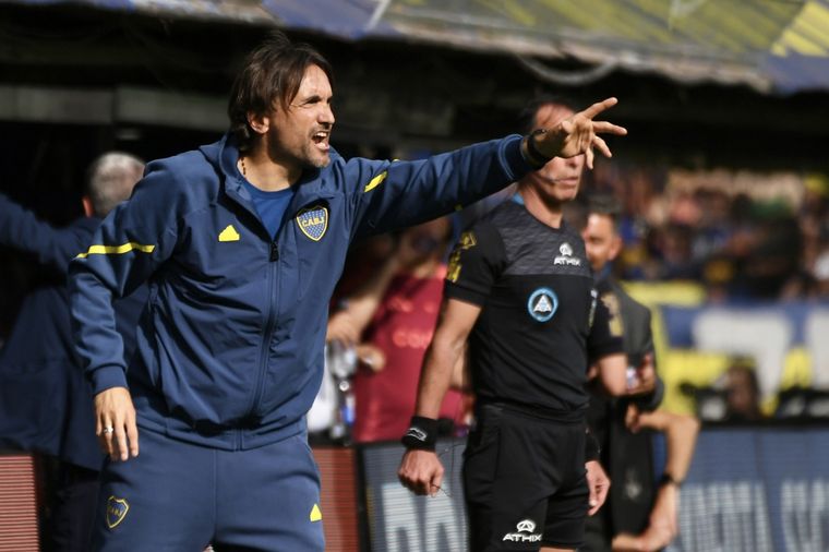 Diego Martínez analizó su continuidad en Boca. Foto: FotoBaires