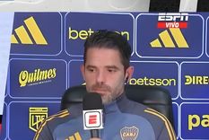 Gago dio su primera entrevista como DT de Boca. Foto: Captura ESPN