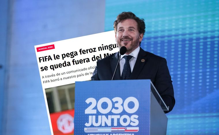 Alejandro Domínguez y el enojo de la prensa chilena. Foto: MDZ