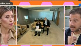 Mariana Brey y Diego Brancatteli tuvieron un cruce en A la Barbarossa. Mariana Brey y Diego Brancatteli tuvieron un cruce en A la Barbarossa.