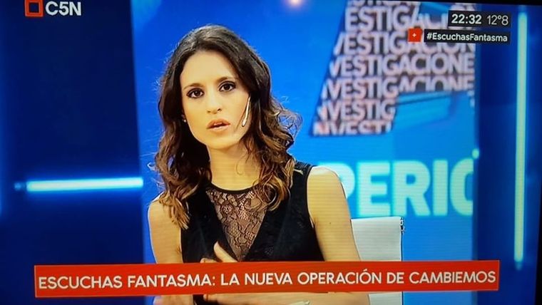 La periodista Sofía Caram. Foto: Facebook