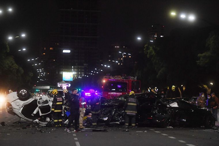 El accidente dejó dos muertos y nueve personas heridas Foto: Telam