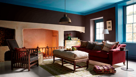 Inmersión de color con marrón y azul Foto: Paul Massey