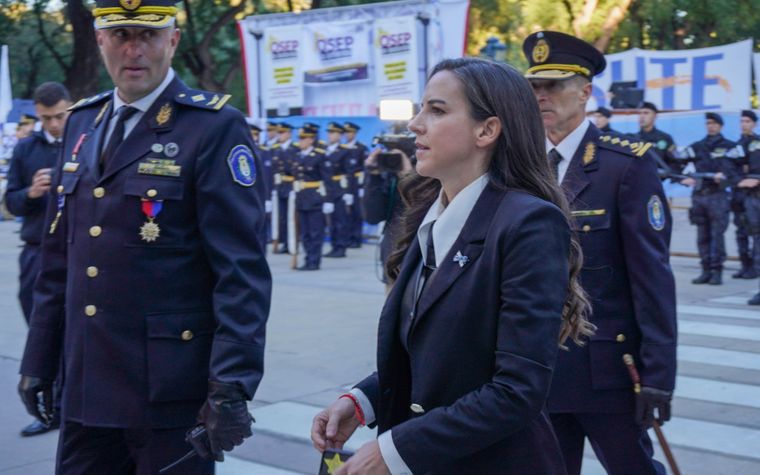 La ministra de Seguridad y Justicia, Mercedes Rus, dio detalles del nuevo Sistema Predictivo del Delito.