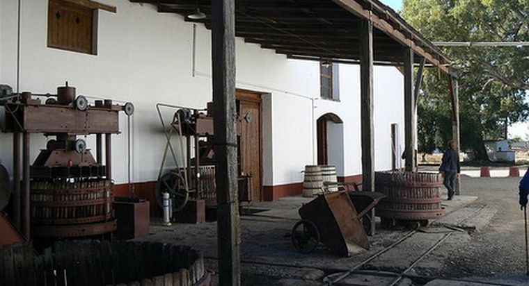 Una vieja bodega en San Rafael. Foto: web