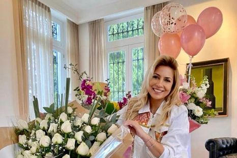 Fabiola Yañez y su nueva vida en España. Foto: Gentileza