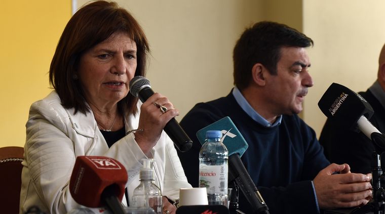 Patricia Bullrich y Omar De Marchi Foto: ALF PONCE MERCADO / MDZ