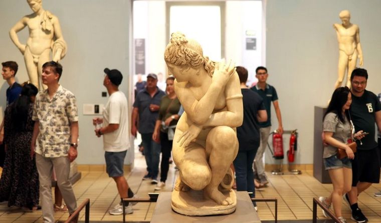 Museo Británico El Museo Británico tiene tesoros de culturas de todo el mundo. Foto: Efe.