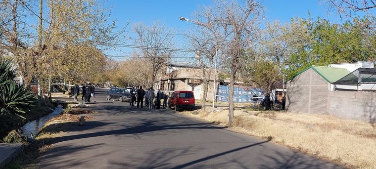 El lugar del fatal accidente