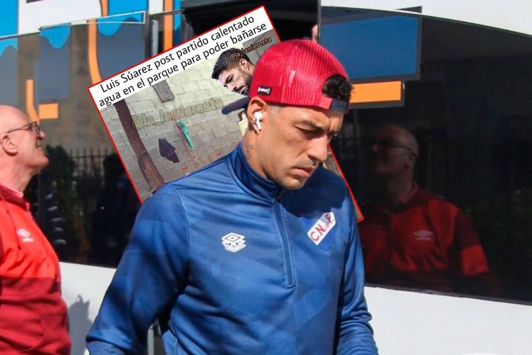 Suárez y Nacional, objetos de memes en la tarde del domingo.