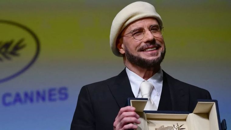 John Travolta recibió la Palma de Oro de Honor en el Festival de Cannes. / Instagram @johntravolta