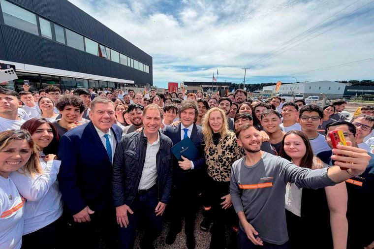 Javier y Karina Milei en Mar del Plata Javier y Karina Milei en Mar del Plata