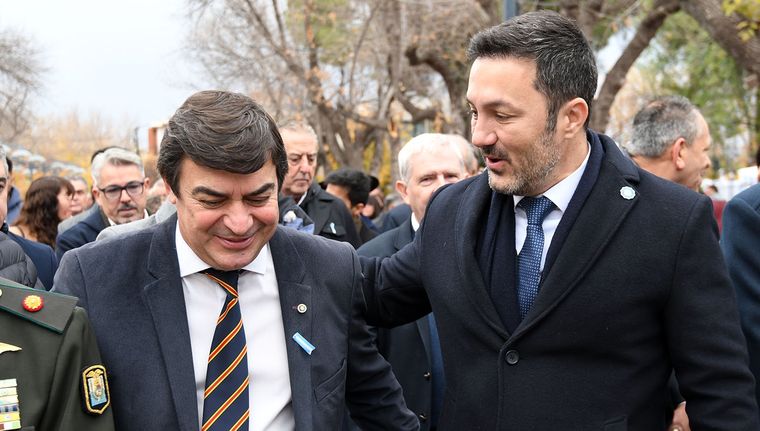 Omar De Marchi y Luis Petri crecieron en el Frente Cambia Mendoza gracias a las primarias. Foto: Santiago Tagua/MDZ