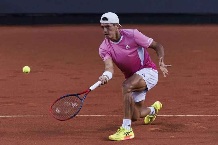 Báez, que en febrero celebró las 100 victorias ATP, ha logrado el 77,6% del total sus partidos ganados en arcilla (80/103). Foto: Asociación Argentina de Tenis