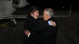 Javier Milei y Osvaldo Jaldo Javier Milei y Osvaldo Jaldo