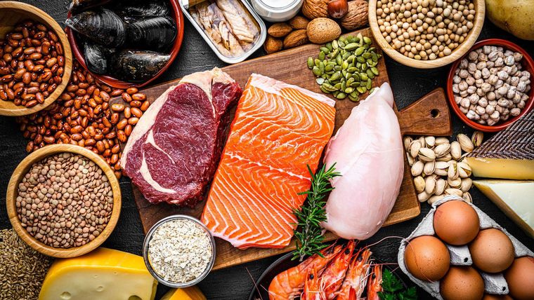 Una buena ingesta de proteínas es vital para mantener la masa muscular. Una buena ingesta de proteínas es vital para mantener la masa muscular.