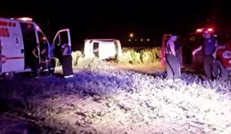 El menor dio varias vueltas y milagrosamente sólo sufrió lesiones leves. Foto: Catriel25Online