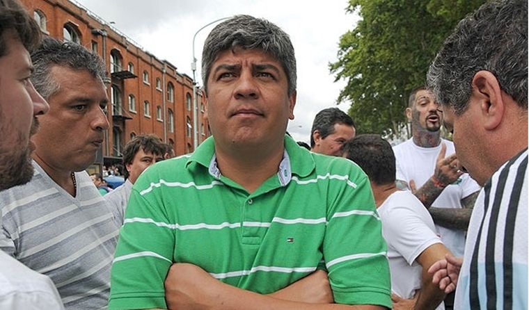 Pablo Moyano defiende su apellido.