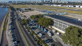 El Aeroparque Jorge Newbery (AEP). El Aeroparque Jorge Newbery (AEP).